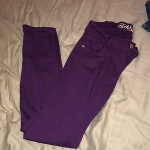 Purple pants